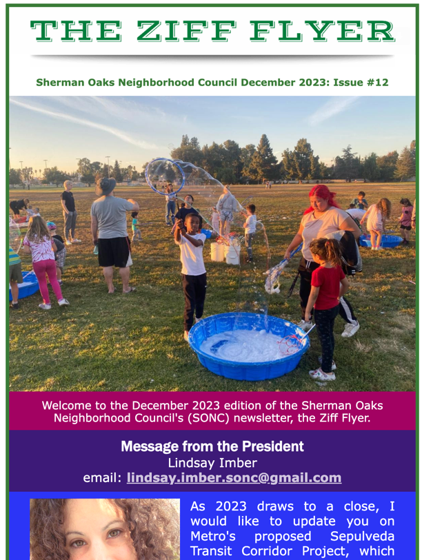 December 2023 Newsletter