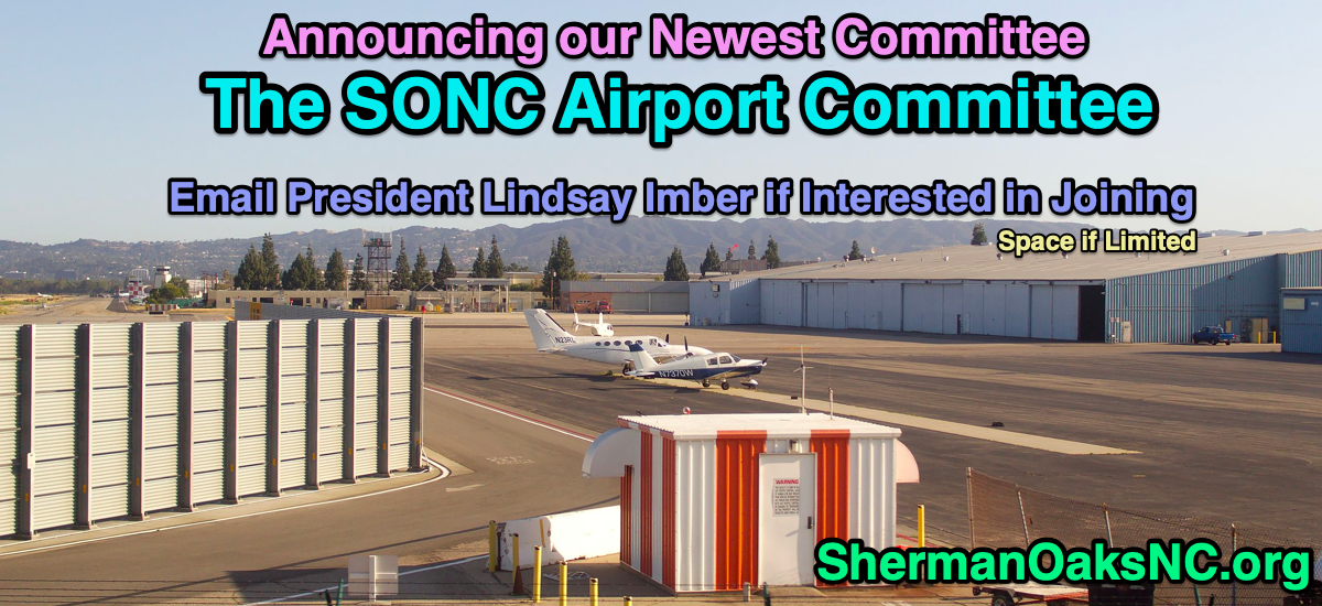 New Committee: SONC Airport Committee is Seeking Members