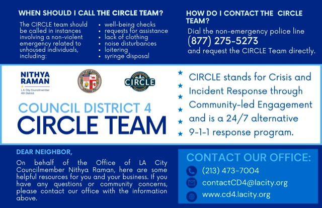 Circle Team Program - Crisis and Incident Response through Community-led Engagement